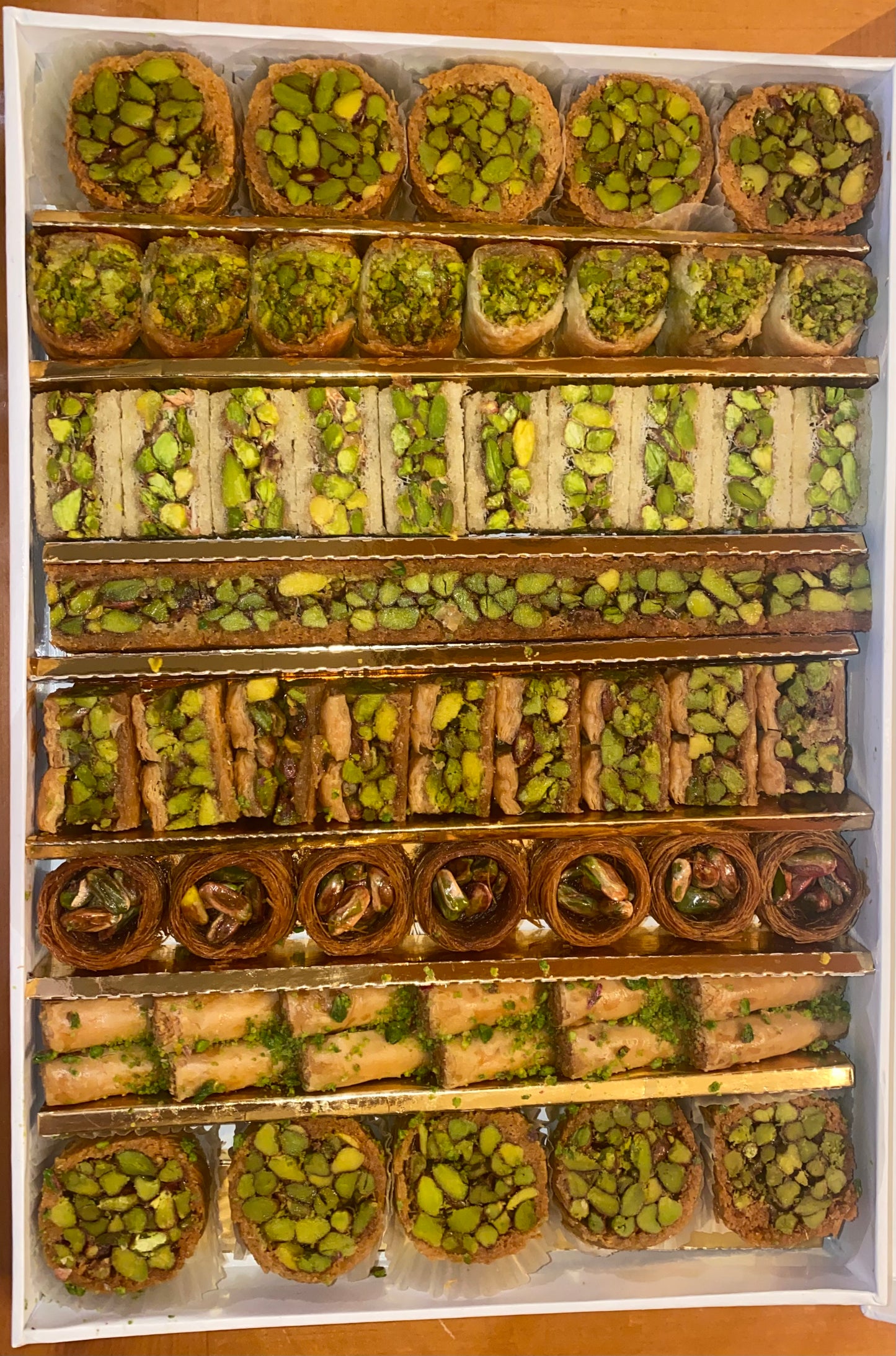 Assorted Baklava (بقلاوة مشكل)